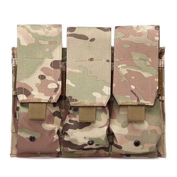 Herre Drop Leg Triple Mag Pouch Holder Molle Magazine Pouch Cartridge Clip Pouch