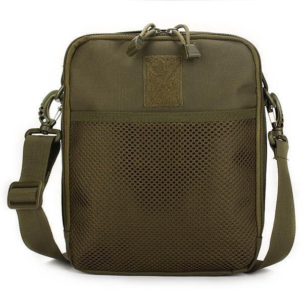 Herre Kvinder Nylon Sport Outdoor Tactical Army Ipad Skulder Crossbody Taske