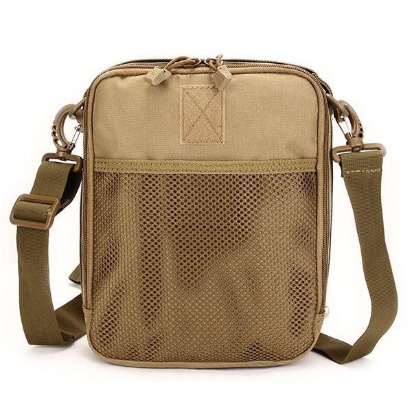 Herre Kvinder Nylon Sport Outdoor Tactical Army Ipad Skulder Crossbody Taske