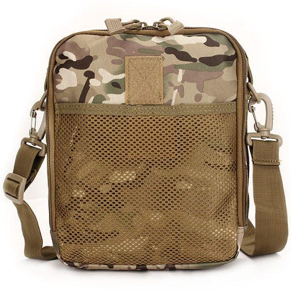 Herre Kvinder Nylon Sport Outdoor Tactical Army Ipad Skulder Crossbody Taske