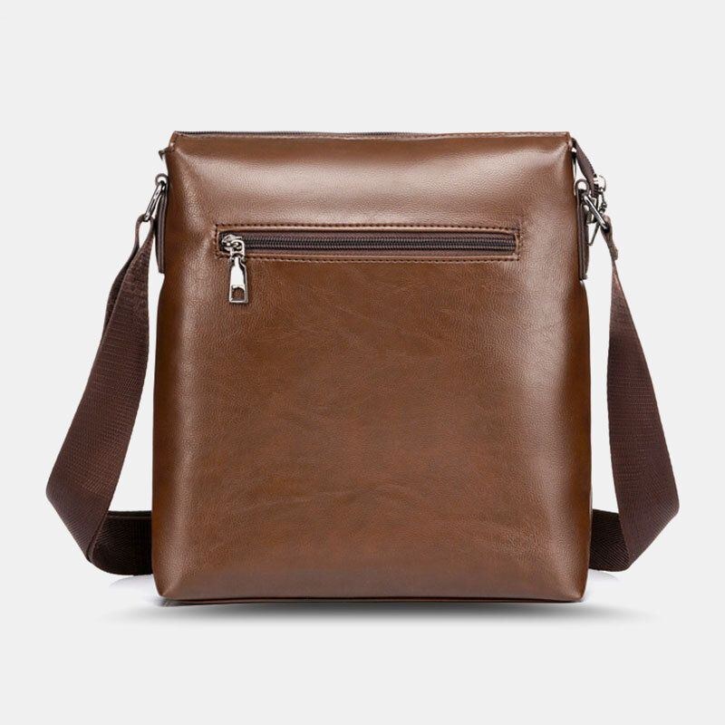 Herre Med Stor Kapacitet Crossbody-tasker Med Flere Lommer Casual Slidbestandig 6.5 Tommer Telefontaske Messenger Bag Skuldertaske