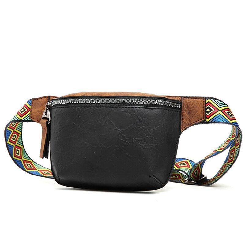 Herre Mode Casual Telefontaske Etnisk Strop Hip-hop Brystet Crossbody Taske