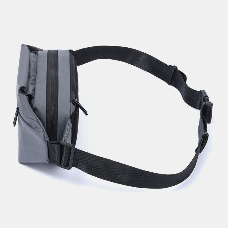 Herre Multi-bære Anti-tyveri Vandtæt Casual Crossbody Taske Brysttaske Sling Bag