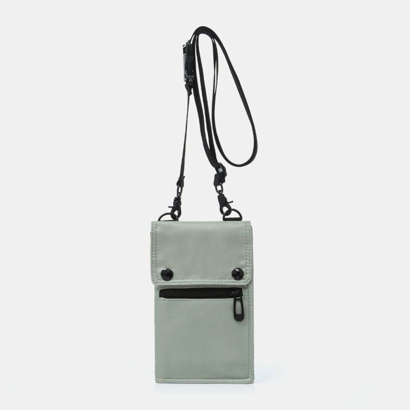 Herre Multi-bære Udvidelig Multifunktion Vandtæt Afslappet Telefontaske Crossbody Taske Sling Bag