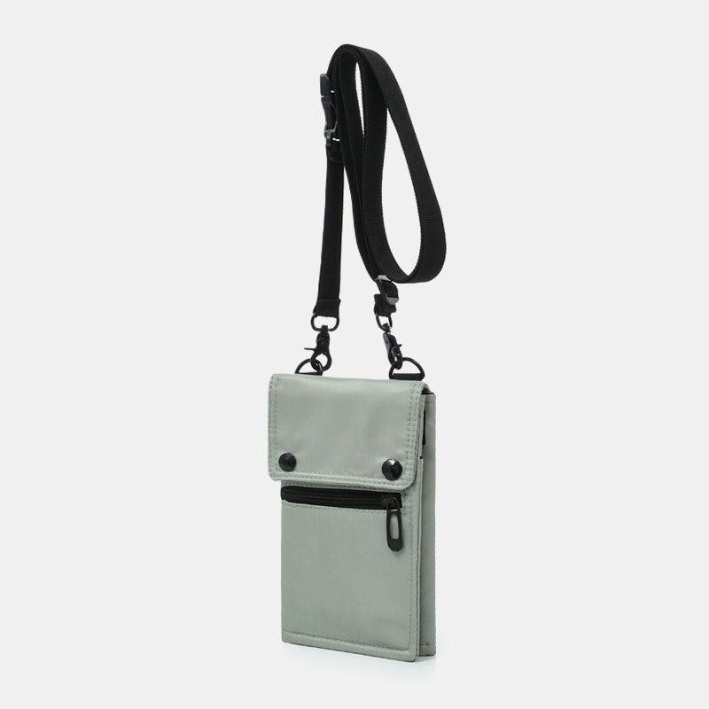 Herre Multi-bære Udvidelig Multifunktion Vandtæt Afslappet Telefontaske Crossbody Taske Sling Bag