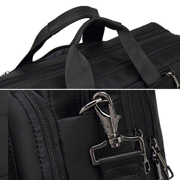 Herre Multifunktionel Laptop Rygsæk Crossbody Taske