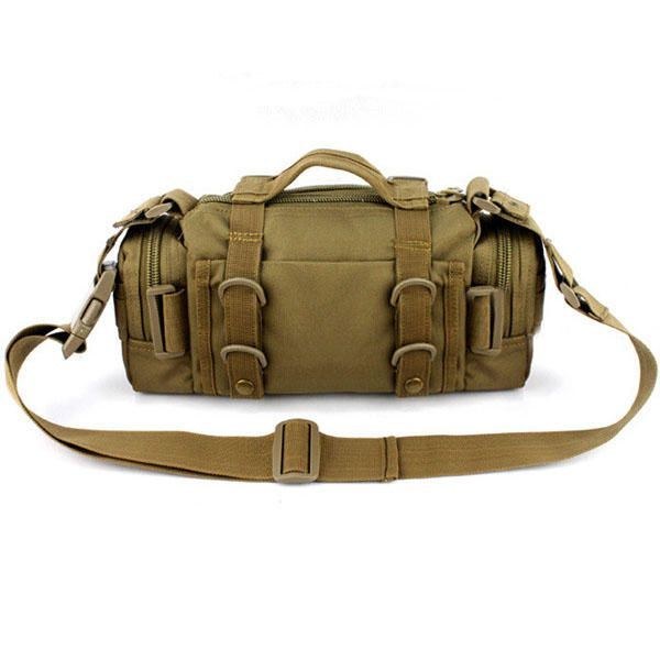 Herre Multifunktionel Tactical Outdoor Camouflage Crossbody Brysttaske