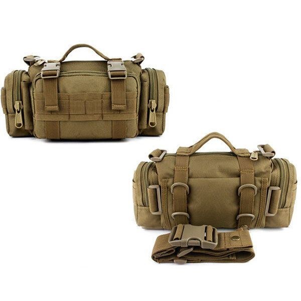 Herre Multifunktionel Tactical Outdoor Camouflage Crossbody Brysttaske