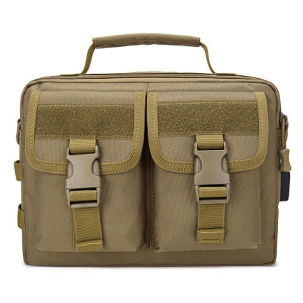 Herre Ny Canvas Tactical Camo Casual Crossbody Taske