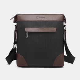 Herre Nylon Casual Patchwork Vandtæt Slidfast Crossbody-taske