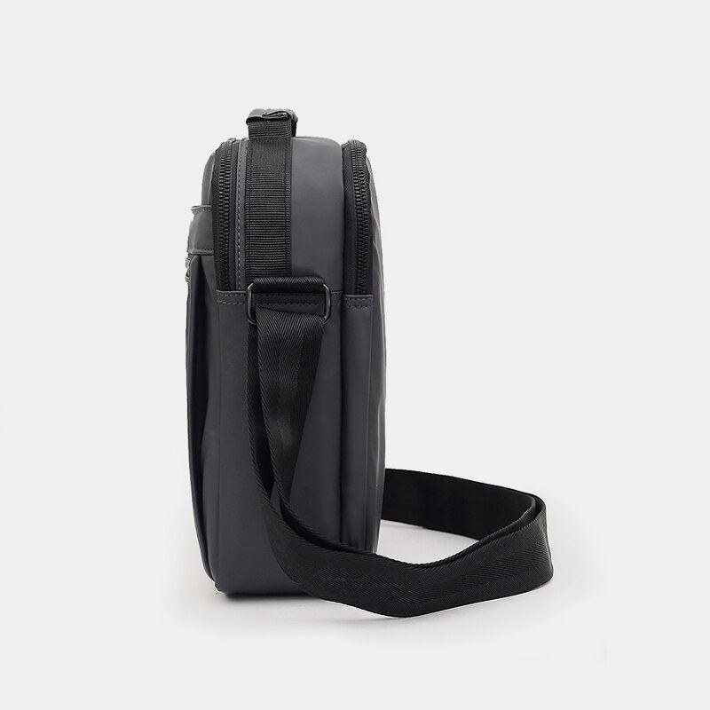 Herre Nylon Letvægts Casual Udendørs Rejser Multi-bære Skuldertaske Crossbody Taske