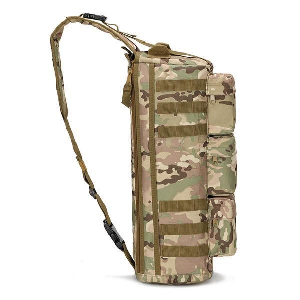 Herre Nylon Tactical Outdoor Sport Cs Crossbody-taske Vandrebrysttaske