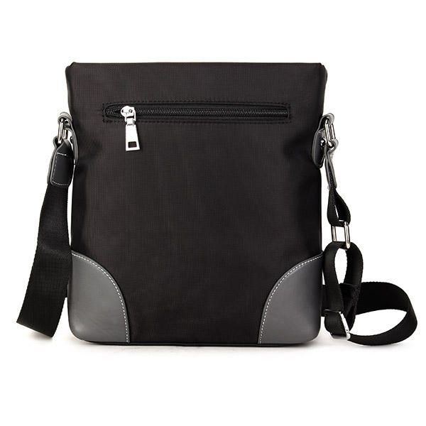 Herre Oxford Fritid Crossbody Taske Business Skuldertaske Nøglering