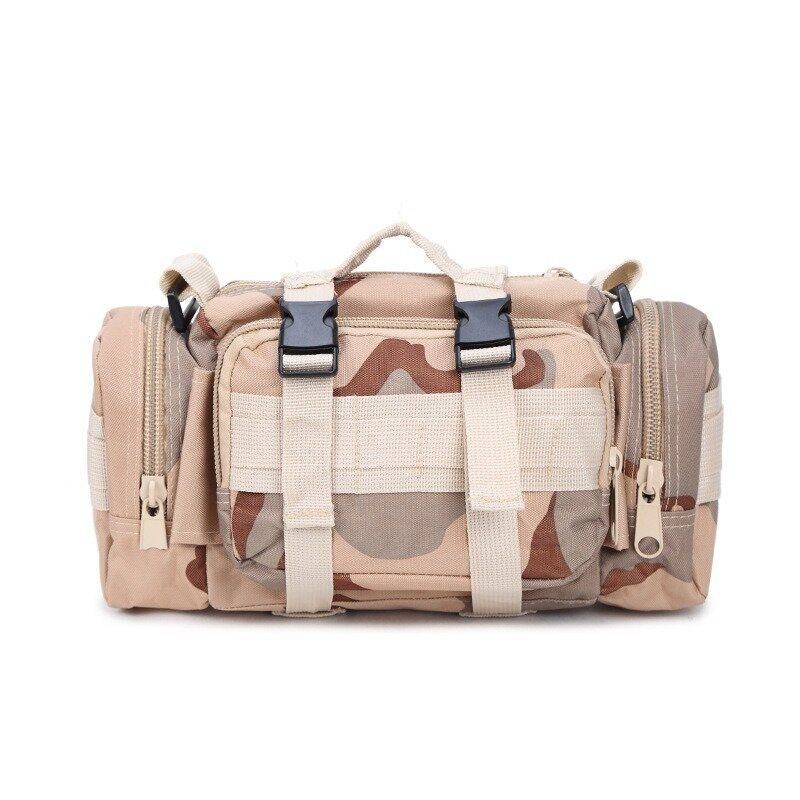 Herre Oxford Sporty Multi-funktion Crossbody Taske Taljetaske Brysttaske