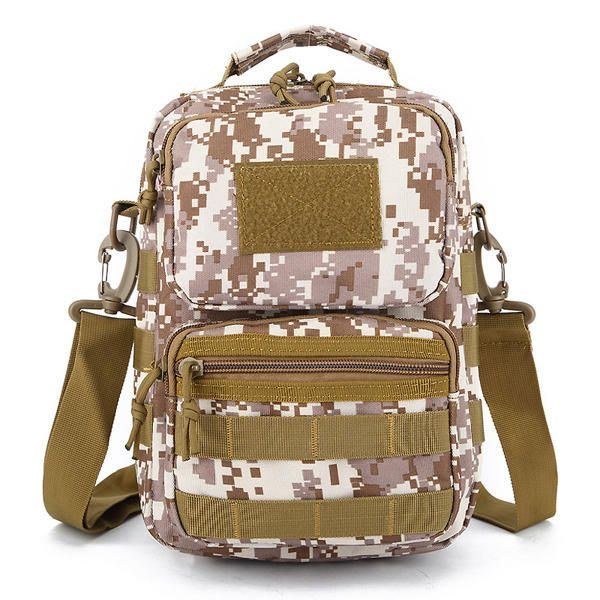 Herre Tactical Crossboby Taske Camouflage Vandtæt Udendørs Sholder Bag Håndtaske