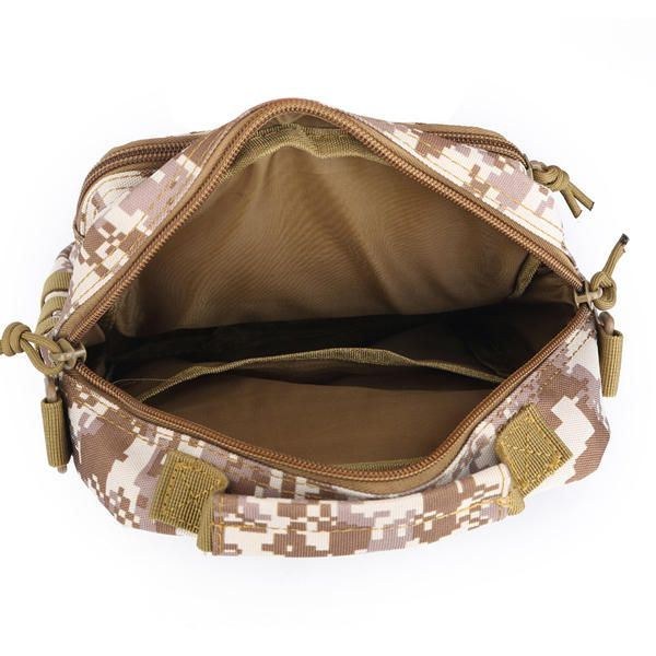 Herre Tactical Crossboby Taske Camouflage Vandtæt Udendørs Sholder Bag Håndtaske