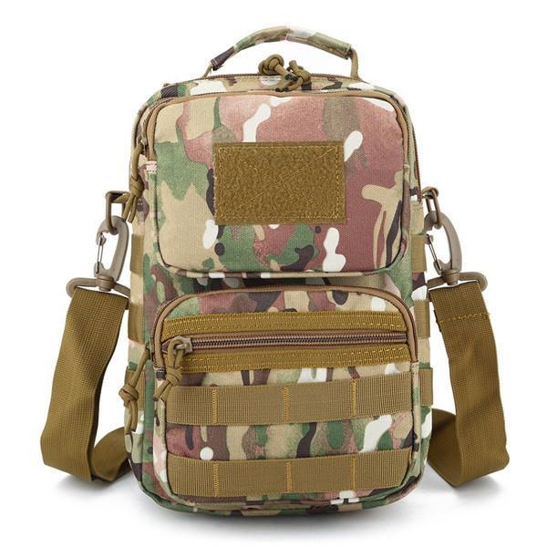 Herre Tactical Crossboby Taske Camouflage Vandtæt Udendørs Sholder Bag Håndtaske