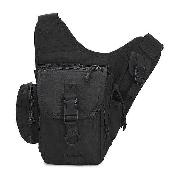 Herre Tactical Hiking Outdoor Travel Messenger Skuldertasker