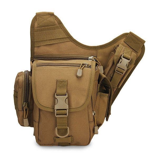 Herre Tactical Hiking Outdoor Travel Messenger Skuldertasker