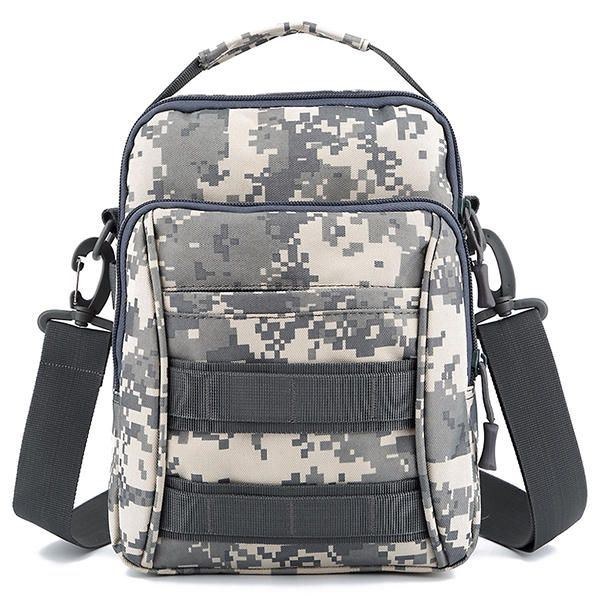 Herre Udendørs Sport Rejse Camouflage Farve Taktisk Skulder Crossbody Taske