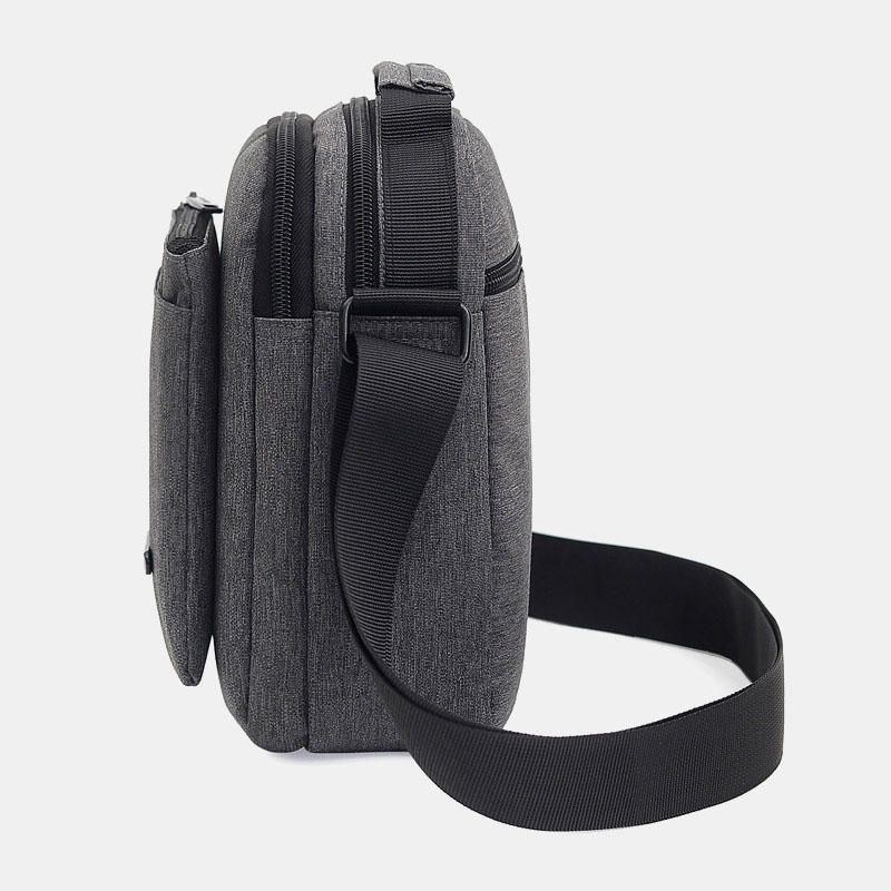 Herre Vandtæt Casual Nylon Crossbody Taske Skuldertaske Til Udendørs Kontor