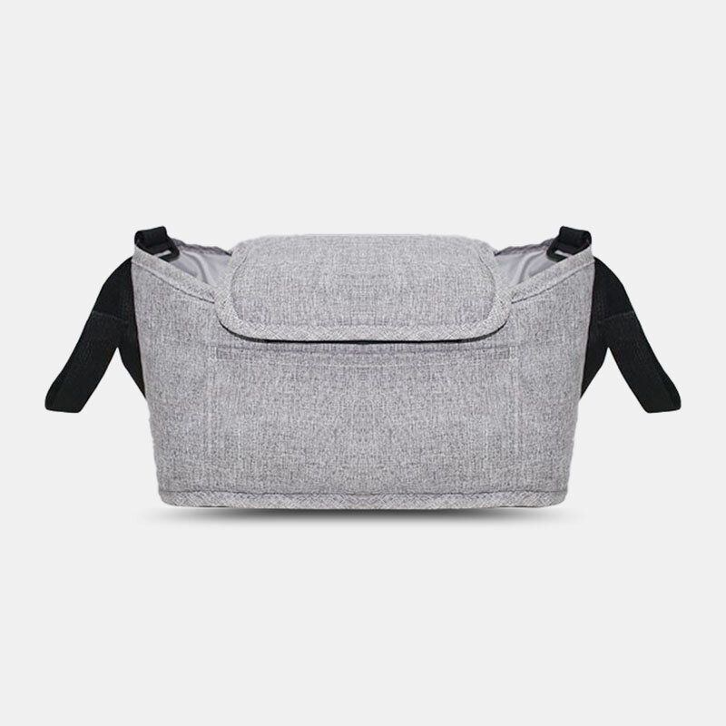 Unisex Hør Til Mænd Multifunktionel Udendørs Barnevognstaske Med Stor Kapacitet Hængende Taske Crossbody-taske Skuldertaske