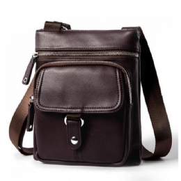 Vintage Business Casual Multifunktionel Crossbody-taske Til Mænd